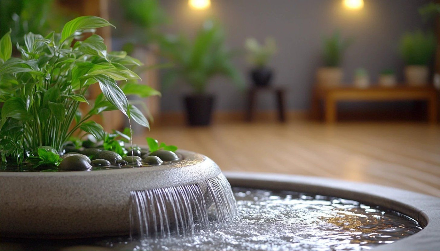 Créer une ambiance zen avec des fontaines d'intérieur
